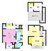 弓町戸建レトロハウスの間取り画像