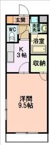 荒池シティーハウスの間取り画像