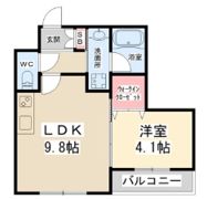 Maison de Raffine I(メゾン ド ラフィーネⅠ)の間取り画像