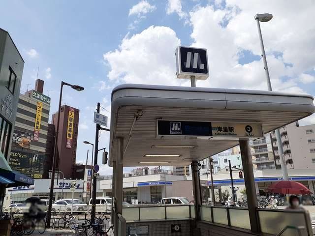 大阪メトロ四つ橋線岸里駅まで100m