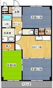 ラ・カーザ小島の間取り画像