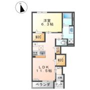 ティエードの間取り画像