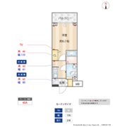 GENOVIA大崎skygardenの間取り画像