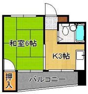 小倉ホースビルの間取り画像