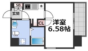 Grandi Utsubo Parkの間取り画像