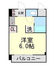 リバティーハイツの間取り画像