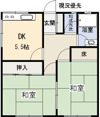 コスモハイツの間取り画像