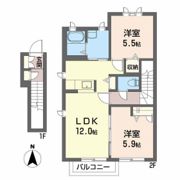 コンフォートリンナ 1番館の間取り画像