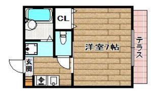 ディアス御影の間取り画像