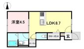エクセレンス和泉北の間取り画像