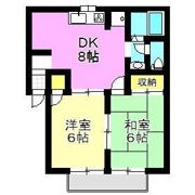 セジュールかたやまの間取り画像