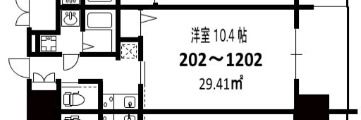 フォレストグレイス守口駅前Ⅱの間取り画像