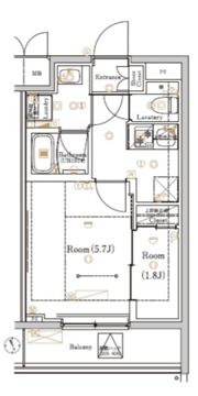 RELUXIA TOKYO NORTHの間取り画像