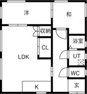 YONEⅠの間取り画像