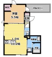 エルメゾンなごみの間取り画像
