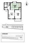 サンライズ平野 Cの間取り画像