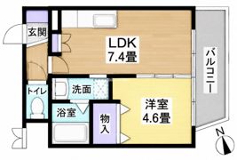 ソルトシティ浜松の間取り画像