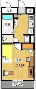 ノーブルハウス吉田の間取り画像