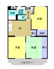 メモワールアイの間取り画像