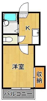 レクレドール穴生の間取り画像