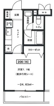 サウザンドⅤの間取り画像