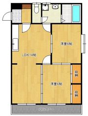ヒルズ守恒の間取り画像