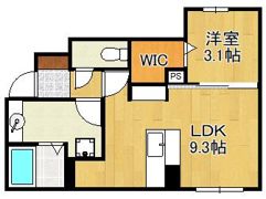 エスポワール モモの間取り画像