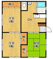 コーポラス荒井の間取り画像
