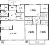 花みずきの間取り画像