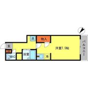 サンパレス塚本の間取り画像