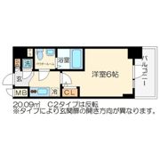 エスリード大阪シティノースの間取り画像