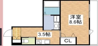 グランシャルム円山の間取り画像