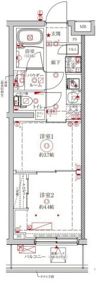 クレイシアIDZ中野野方の間取り画像