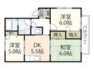 ワンズグレース成本の間取り画像