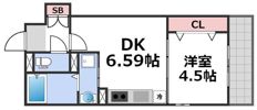 KTIレジデンス新深江の間取り画像