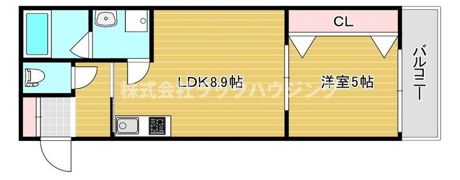 セレニティ下木田B棟の間取り画像