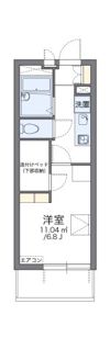 レオパレスTN弐番館の間取り画像