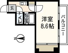プロスパー十日市の間取り画像