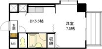 竹屋町原野ビルの間取り画像
