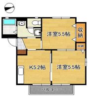 ディアス通谷の間取り画像