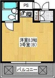 シンコー熊本駅前スカイマンションIの間取り画像