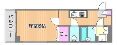 岡崎コーポの間取り画像