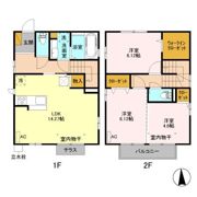 ルミエール Cの間取り画像