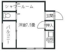 大栄ビルの間取り画像