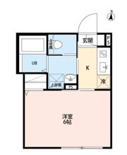 robot home 一之江Ⅱ(ロボットホームイチノエツー)の間取り画像