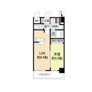 ディームス江坂の間取り画像