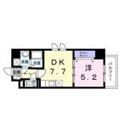 ウィングコート天王寺の間取り画像