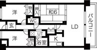 シャトレ千里の間取り画像