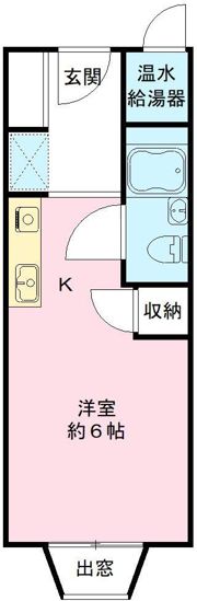 アリタマンション長瀬の間取り画像