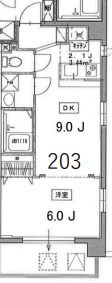 ソレイユ六甲Ⅱの間取り画像